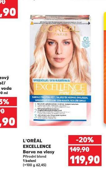 Kaufland L'oréal barva na vlasy nabídka