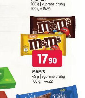 Terno M&m´s nabídka