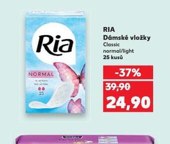 Kaufland Ria dámské vložky nabídka