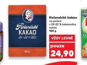 Kaufland Holandské kakao nabídka