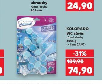 Kaufland Kolorado wc závěs nabídka