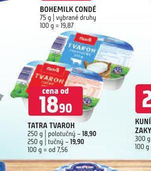 Terno Tatra tvaroh tučný nabídka