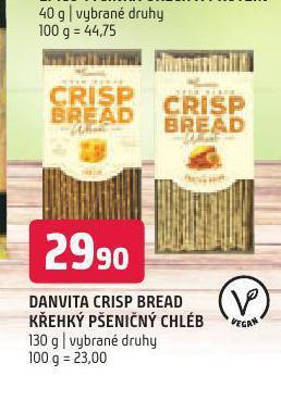 Terno Danvita crisp bread křehký pšeničný chléb nabídka