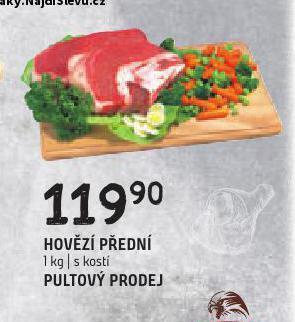 Terno Hovězí přední s kostí nabídka