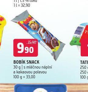 Terno Bobík snack nabídka
