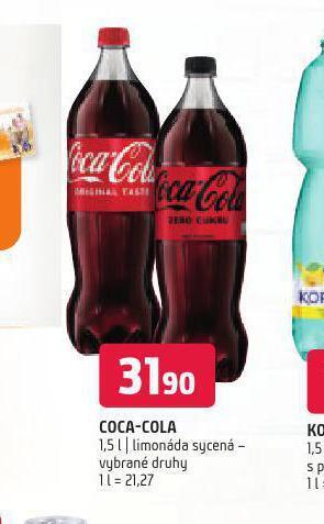 Terno Coca cola 1,5l nabídka
