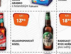 Terno Pivo velkopopovický kozel nabídka