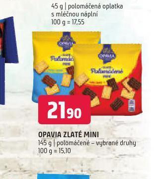 Terno Opavia zlaté mini nabídka