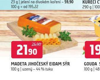 Terno Madeta jihočeský eidam sýr nabídka