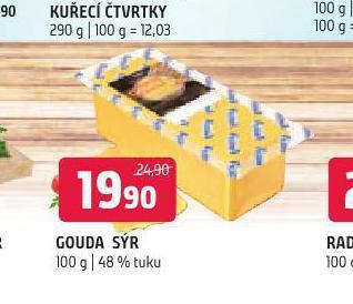 Terno Gouda sýr nabídka