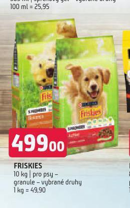 Terno Friskies granule pro psy nabídka