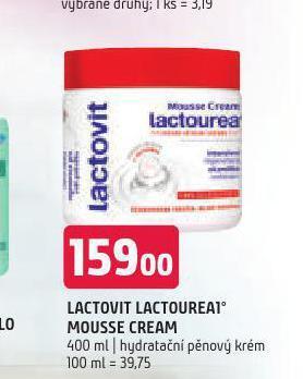 Terno Lactovit lactourea1 mousse cream nabídka