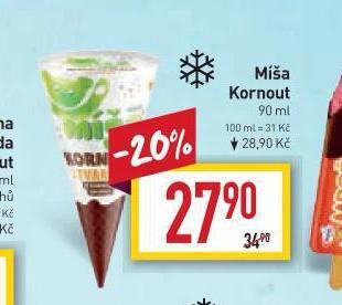 Billa Míša kornout nabídka