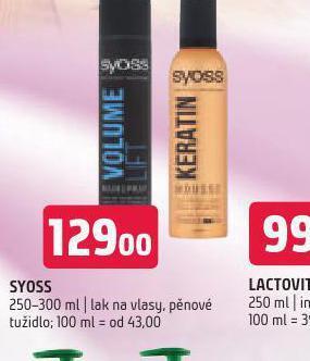 Terno Syoss lak na vlasy nabídka