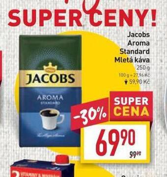 Billa Káva jacobs nabídka