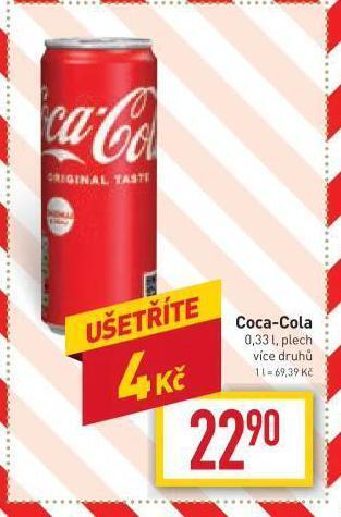 Billa Coca-cola nabídka
