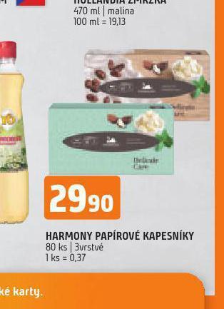 Terno Harmony papírové kapesníky nabídka