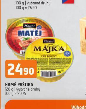 Terno Hamé paštika nabídka