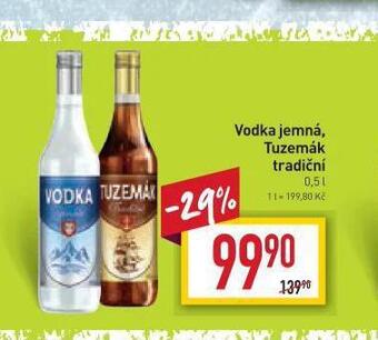 Billa Tuzemák nabídka