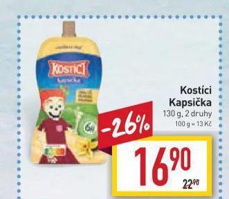 Billa Kostíci kapsička nabídka