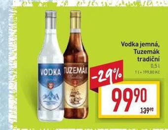 Billa Vodka nabídka