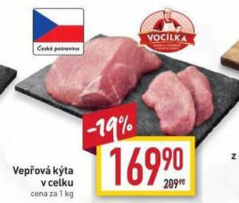 Billa Vepřová kýta v celku nabídka