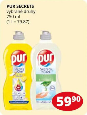 Flop PUR SECRETS 750 ml nabídka