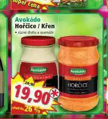 Norma Avokádo hořčice / křen nabídka