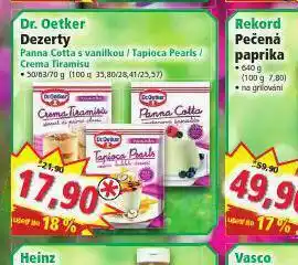 Norma Dr. oetker dezerty nabídka
