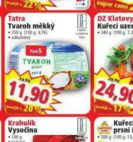 Norma Tatra tvaroh měkký nabídka