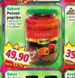 Norma Rekord pečená paprika nabídka