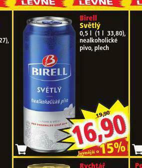 Norma Pivo birell nealko nabídka