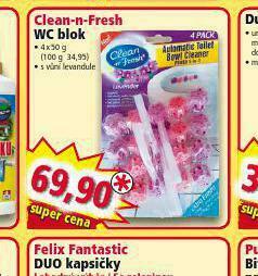 Norma Clean-n-fresh wc blok nabídka