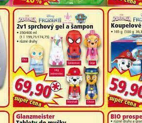 Norma 2v1 sprchový gel a šampon nabídka
