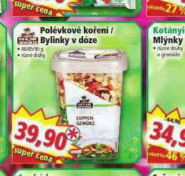 Bylinky v dóze