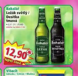 Norma Bakalář desítka tmavá nabídka