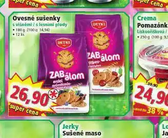 Norma Ovesné sušenky nabídka