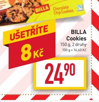 Billa BILLA Cookies 150 g nabídka