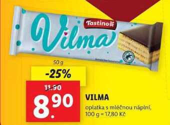 Lidl Vilma, 50 g nabídka