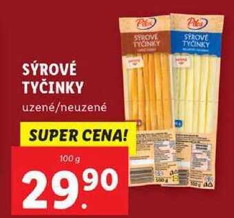 Lidl Sýrové tyčinky, 100 g nabídka