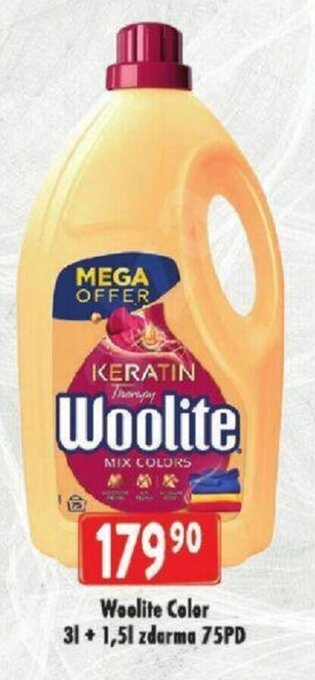 Woolite Color 3l + 1,5l zdarma 75PD
