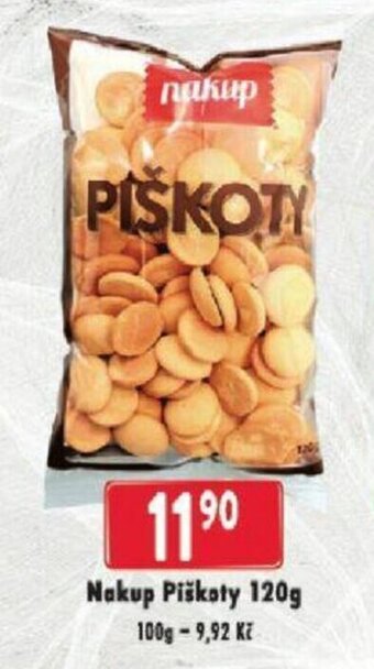 Astur&Qanto Nakup Piškoty 120g nabídka