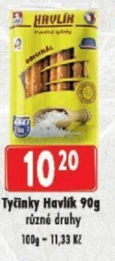 Astur&Qanto Tyčinky Havlík 90g nabídka