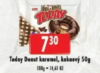 Astur&Qanto Today Donut karamel, kakaový Today Donut karamel, kakaový 50g 100g-14,61 Kč nabídka