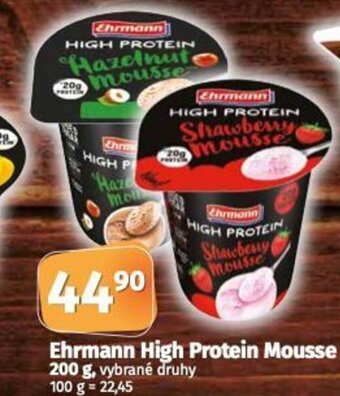 Coop Ehrmann High Protein Mousse 200 g nabídka