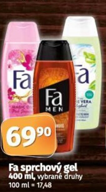 Coop Fa sprchový gel 400 ml nabídka