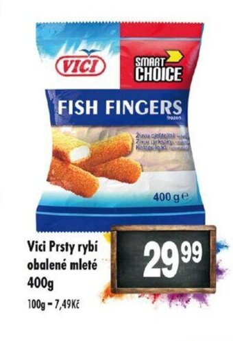 Qanto Vici Prsty rybí obalené mleté 400g nabídka