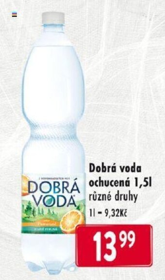 Qanto Dobrá voda ochucená 1,5l nabídka