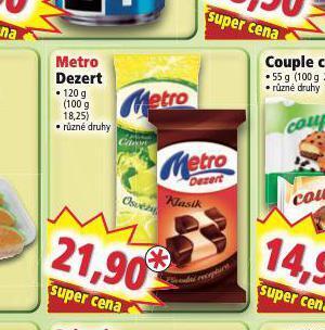 Norma Metro dezert nabídka