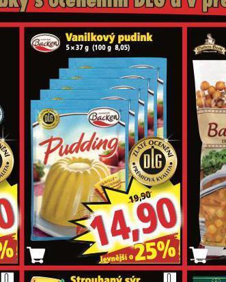 Norma Vanilkový pudink nabídka